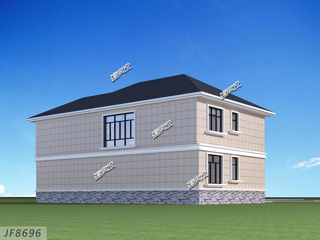 在農村建一棟漂亮的別墅，人人都羨慕，圖紙快收藏好了，今年開春就建房！