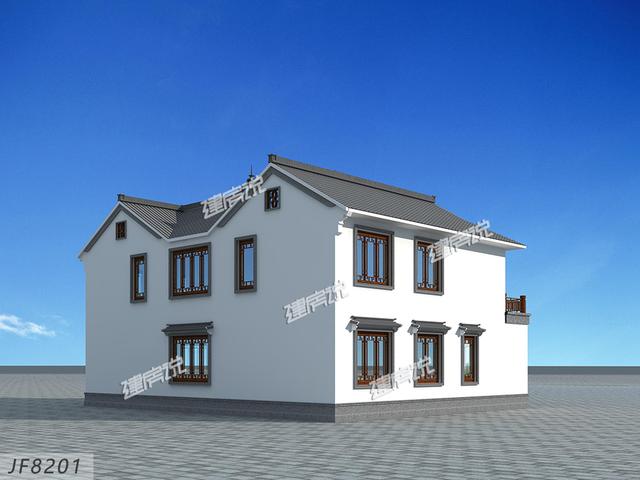 占地174平的四合院別墅設(shè)計(jì)圖，中國豪宅的典范無疑了。