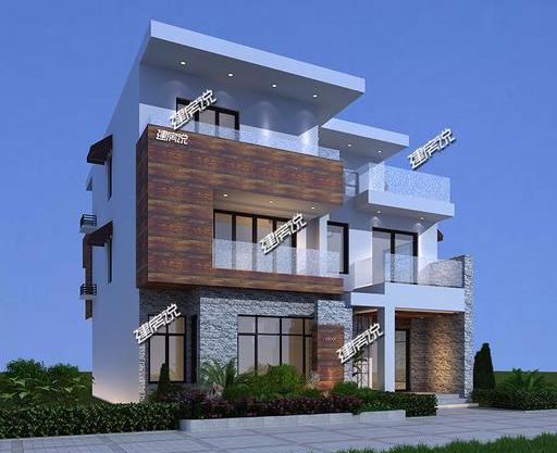 現(xiàn)代風(fēng)三層別墅設(shè)計(jì)圖，時(shí)尚、簡(jiǎn)約、實(shí)用，在農(nóng)村建一棟，驚艷全村。