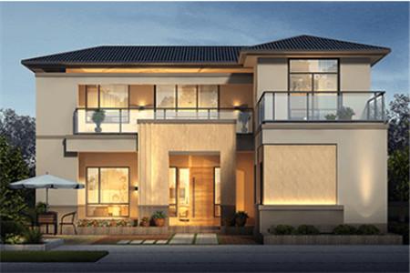 2026年二層簡歐別墅設計圖，4室2廳2衛，麻雀雖小但五臟俱全。