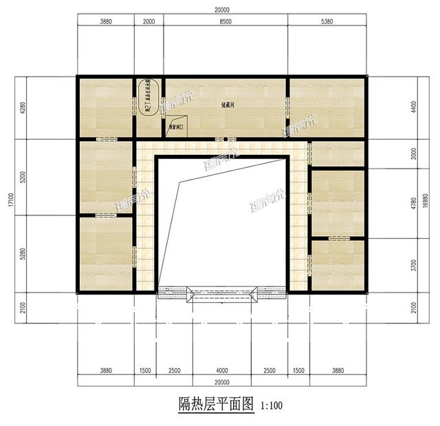 占地300平米的中式四合院，帶庭院，百看不厭，建一棟都倍有面子。
