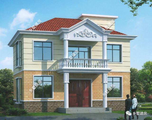 四款占地不到100平的農村自建房，這四款最低18萬就能建成！