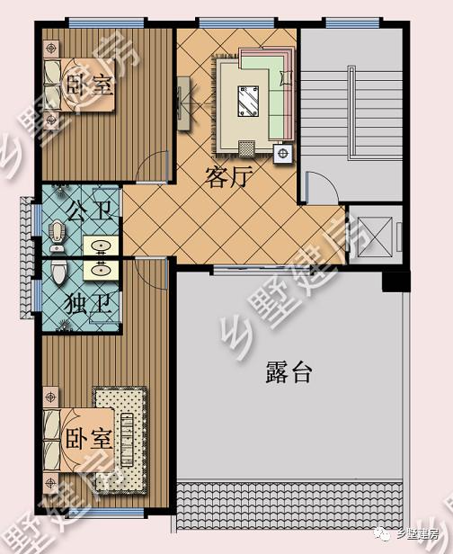 10.26X13.56米的六層徽派別墅設(shè)計(jì)圖，徽派照樣能建高層，那在整個(gè)鎮(zhèn)上，可是最耀眼的呢！