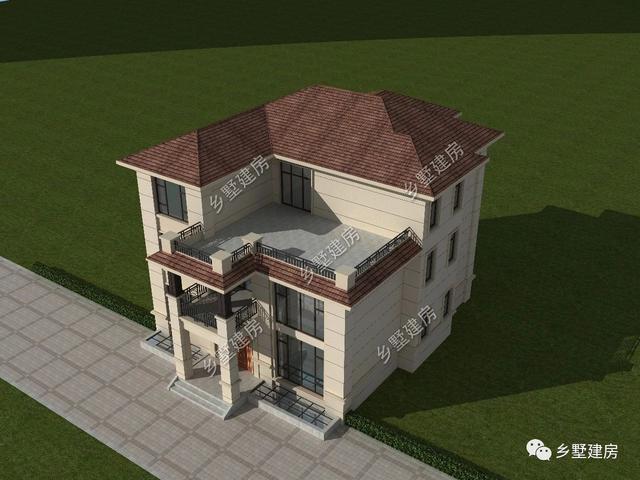 設(shè)計(jì)精美的四層農(nóng)村別墅，四世同堂完美一體，感興趣的一定不能錯(cuò)過。