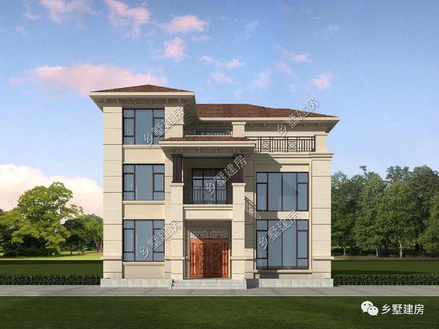 設(shè)計(jì)精美的四層農(nóng)村別墅，四世同堂完美一體，感興趣的一定不能錯(cuò)過。