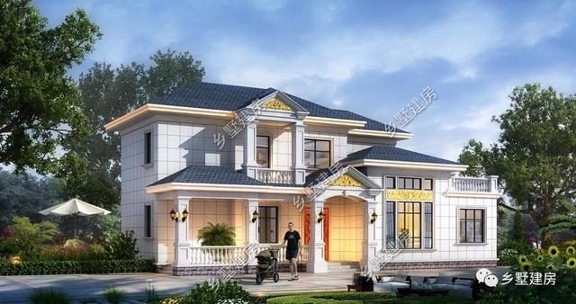 設(shè)計(jì)精美的四層農(nóng)村別墅，四世同堂完美一體，感興趣的一定不能錯(cuò)過。