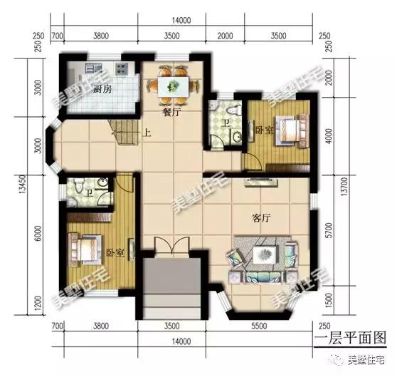 分享5套經(jīng)典美觀的戶型，準(zhǔn)備建房的可以留作借鑒。