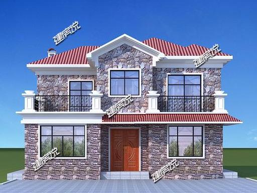 30萬就能蓋的二層別墅，外觀真是漂亮極了，看一眼就驚艷！