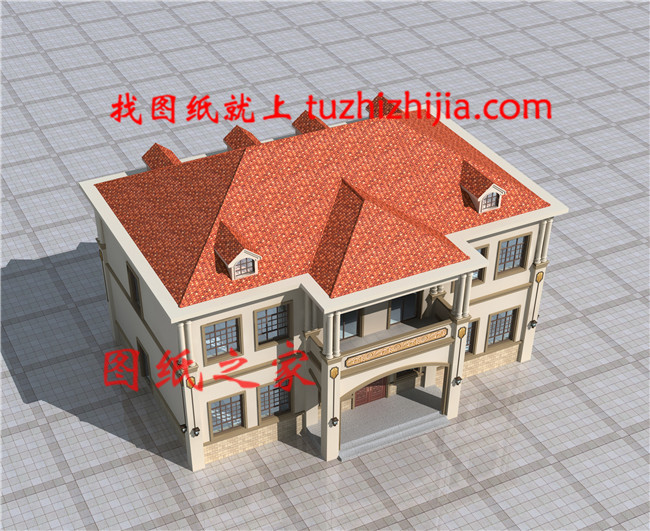 簡(jiǎn)簡(jiǎn)單單農(nóng)村別墅二層三間的房子,好看實(shí)惠