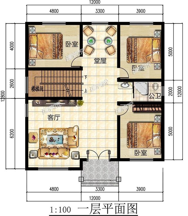 氣派歐式別墅設計圖紙，建一棟衣錦還鄉，面子里子都有了