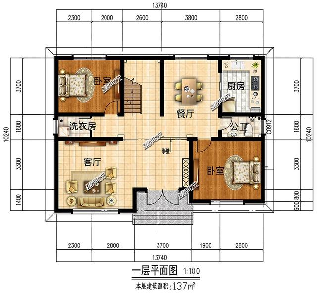 新款別墅設計圖，別墅也建得如此好看又實用，只要30萬，太驚喜了！