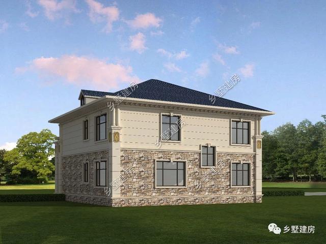 二層自建房屋設計圖，回鄉蓋一棟養老別墅，占地不大省錢又舒心