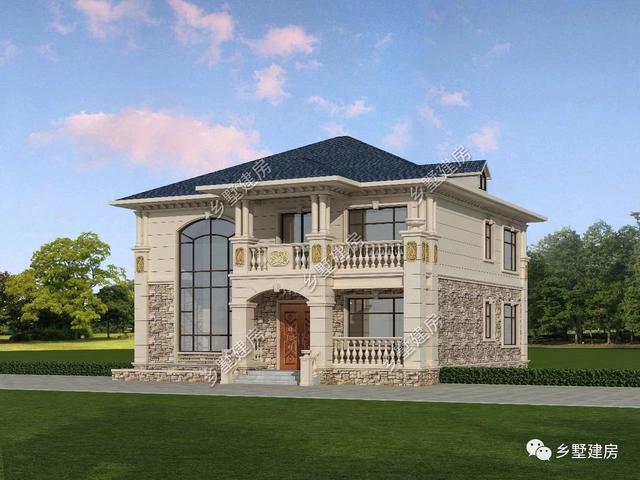 二層自建房屋設計圖，回鄉蓋一棟養老別墅，占地不大省錢又舒心