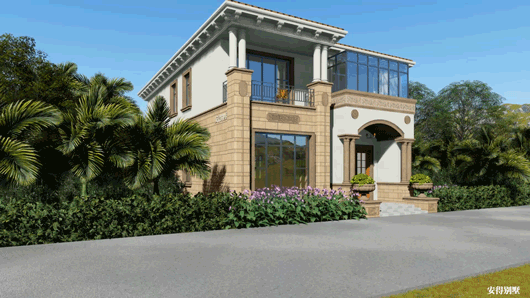 占地120㎡的2層歐式別墅設計圖，小戶型大功能的好房子，農村自建首選！