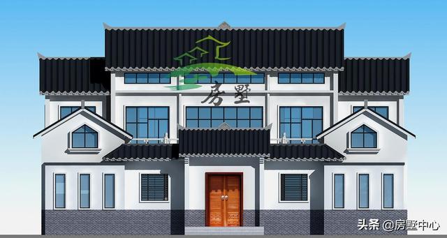 新款四合院設(shè)計圖推薦，與父母一同住在這樣的四合院里，互相照應，生活獨立