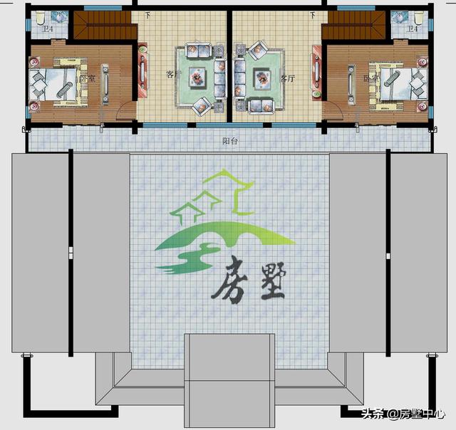 新款四合院設(shè)計圖推薦，與父母一同住在這樣的四合院里，互相照應，生活獨立