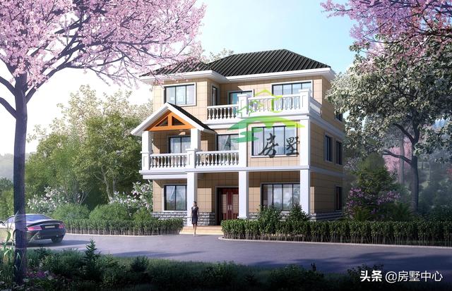 布置堂屋的歐式別墅設計圖，滿足各地的風俗習慣，讓生活更加完美