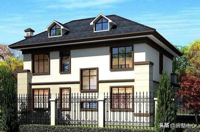 兩套占地120平的精致別墅設計圖，滿足所有地方對宅基地的限制