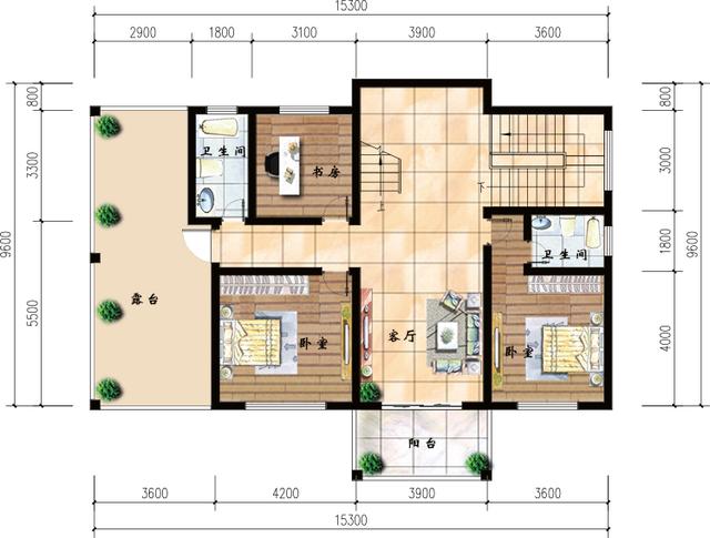 農村別墅設計施工圖，全村大姑娘小媳婦都喜歡這樣的房子
