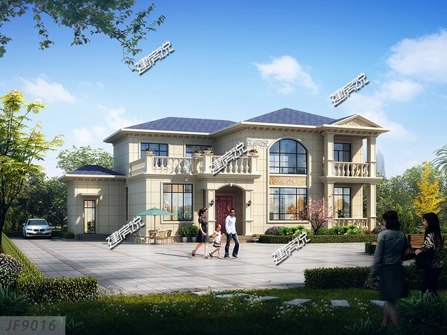 漂亮的農村別墅設計圖，35萬輕松搞定，比商品房舒適實用