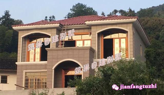 25萬內(nèi)二層小別墅設(shè)計(jì)施工圖，一款設(shè)計(jì)3家曬房！