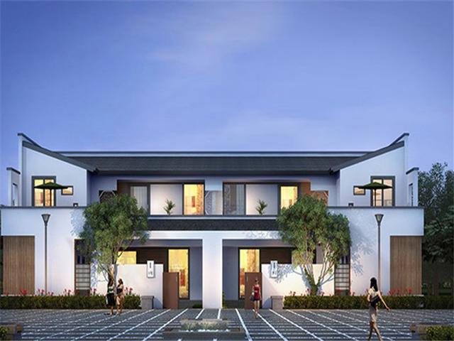 兩層雙拼設計自建房屋設計圖紙，兄弟倆合建最合適