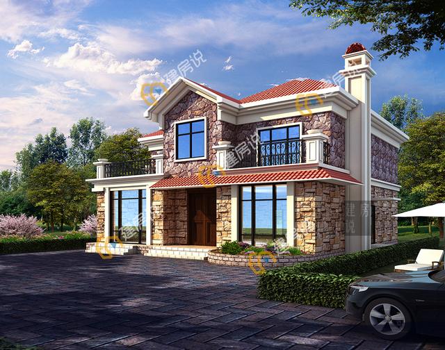 3套20萬建的二層別墅設計圖推薦，在農村倍受歡迎，圖紙收藏了錯不了