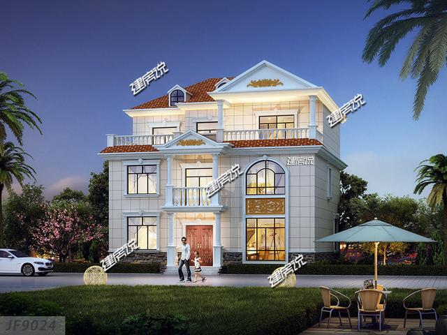 農村最漂亮的獨棟別墅，2套設計圖紙收藏好了，今年開春就建房