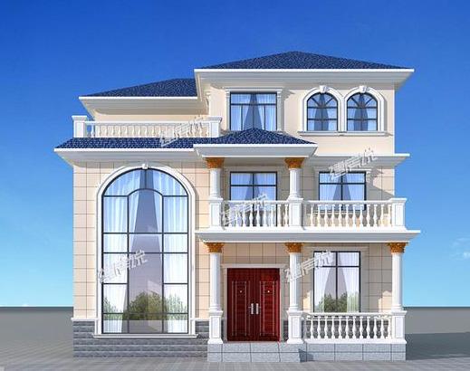 3套農村漂亮獨棟別墅設計圖推薦，想住進這樣的房子里，趕快建造吧！