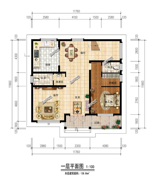 3套農村漂亮獨棟別墅設計圖推薦，想住進這樣的房子里，趕快建造吧！
