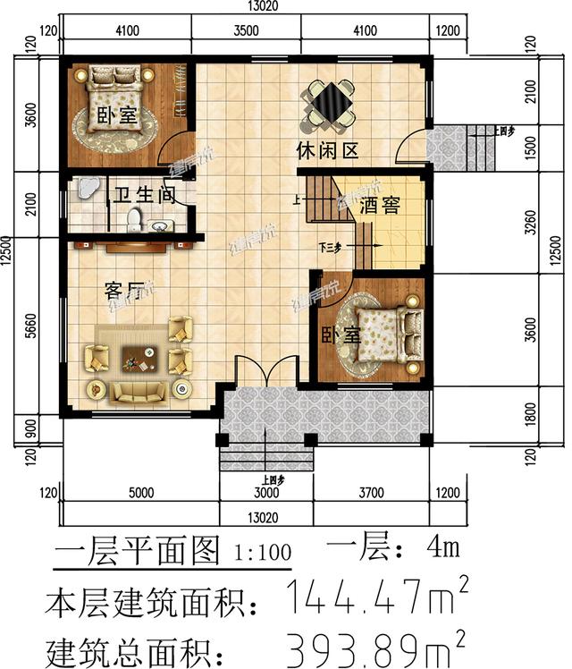 3套農村漂亮獨棟別墅設計圖推薦，想住進這樣的房子里，趕快建造吧！