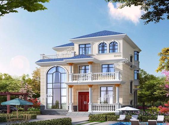 3套農村漂亮獨棟別墅設計圖推薦，想住進這樣的房子里，趕快建造吧！