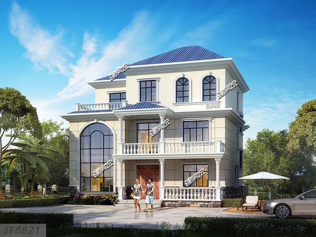 3套農村漂亮獨棟別墅設計圖推薦，想住進這樣的房子里，趕快建造吧！