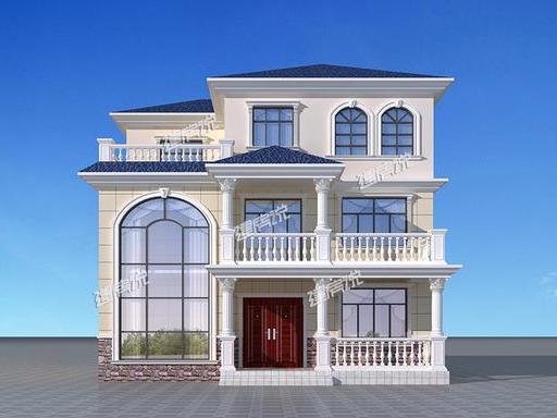 3套農村漂亮獨棟別墅設計圖推薦，想住進這樣的房子里，趕快建造吧！