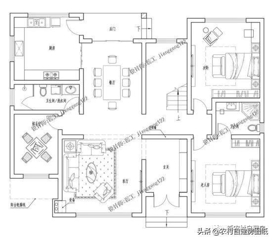 2026年最好看的6套二層鄉村別墅設計圖推薦，2套25萬開建，6中式百年不過時