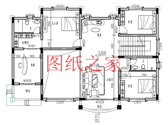 5套開間18米的三層別墅設計圖，寬敞明亮、利落大氣，非常實用！