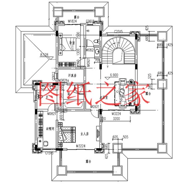 5套開間18米的三層別墅設計圖，寬敞明亮、利落大氣，非常實用！