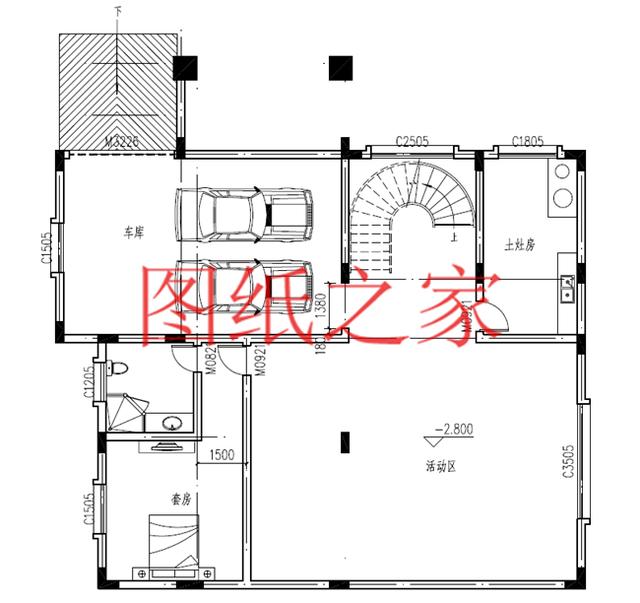 5套開間18米的三層別墅設計圖，寬敞明亮、利落大氣，非常實用！