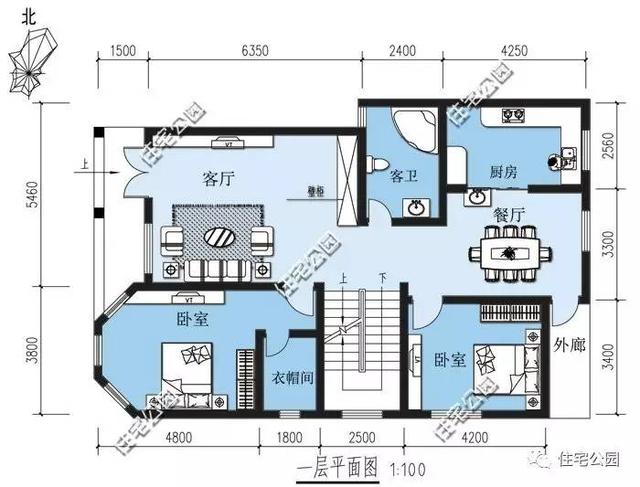 4套實用2層農村別墅設計圖，好看又省錢，你喜歡哪套？