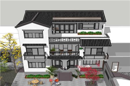 2026年農村三層自建房設計圖，中式別墅這樣建準沒錯！