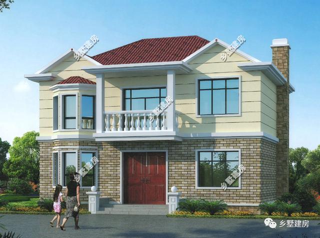 小進深別墅設(shè)計圖，如何美觀實用+經(jīng)濟實惠？不用愁，農(nóng)村建房選它錯不了