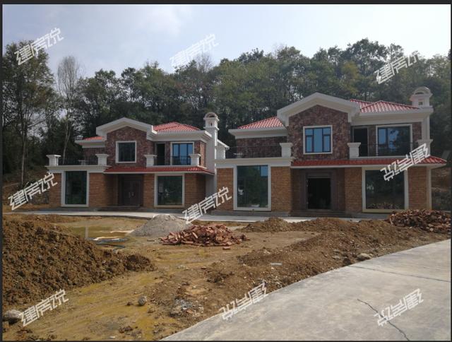 火爆農村花園小洋樓設計圖推薦，20棟建成實景，開春就建