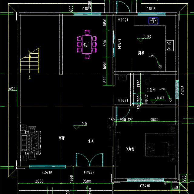 方正三層農(nóng)村自建房屋設(shè)計(jì)圖推薦，喜歡就趕緊建造吧！