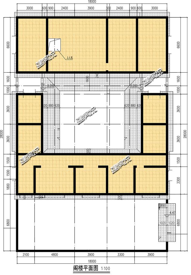 中國最美四合院別墅設計圖，一層也霸氣十足，秒殺高層洋樓