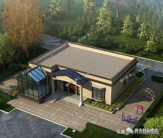 5款最受歡迎的一層自建房設計圖，第3款讓鄰居踏破門檻