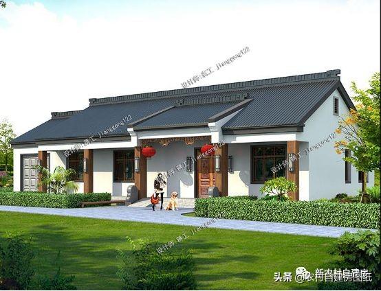 5款最受歡迎的一層自建房設計圖，第3款讓鄰居踏破門檻