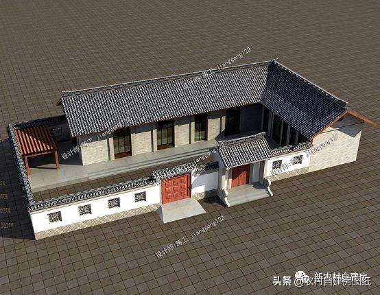 5款最受歡迎的一層自建房設計圖，第3款讓鄰居踏破門檻