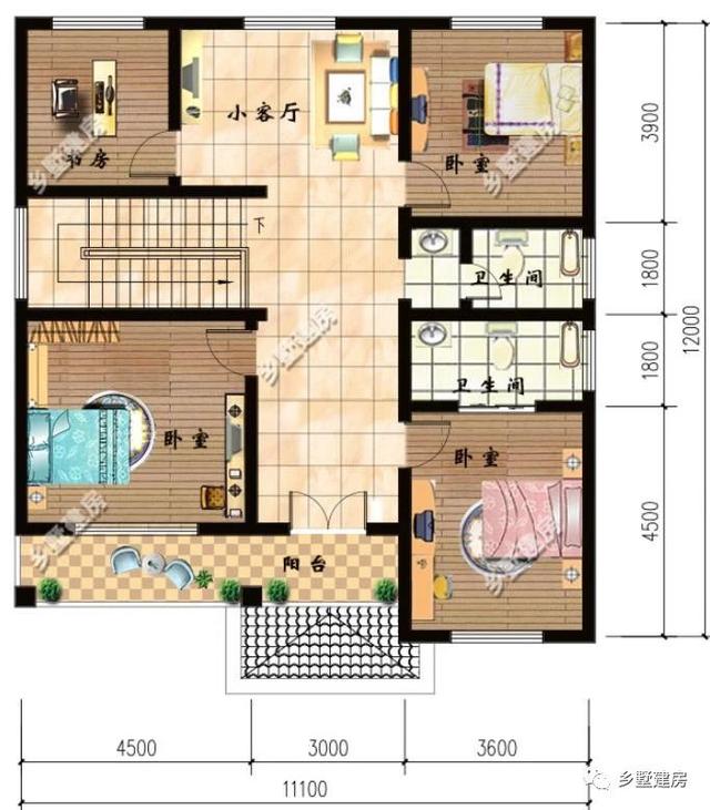 3款造價20萬的農村二層別墅設計圖，款款經典時尚，總有一套適合你！