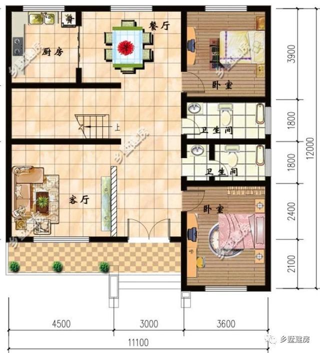 3款造價20萬的農村二層別墅設計圖，款款經典時尚，總有一套適合你！