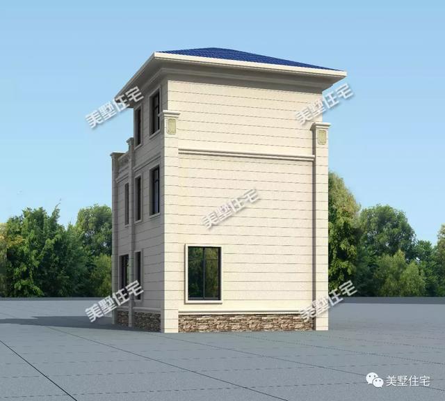 占地79平三層農村別墅設計圖，重新定義空間，小面積實現大驚喜